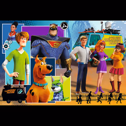 Trefl 100 Piece Kids Large Scoob Movie Scooby Doo Where Are You Jigsaw Puzzle