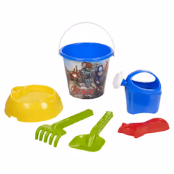 Disney Marvel Beach Bucket & Spade Toy Set Sandbox - Marvel: Avengers