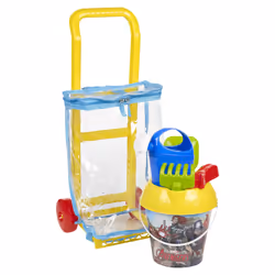 Disney Marvel Beach Bucket & Spade Toy Set Sandbox - Marvel: Avengers