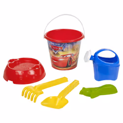 Disney Marvel Beach Bucket & Spade Toy Set Sandbox - Disney: Cars 3