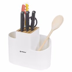 Modern Wooden Utensil Kitchen Spoon Ladle Holder Kitchen Decor Accessory Utility
