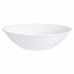 Luminarc Opal Glass White Dinner Set Tableware Collection Dinnerware Kitchen - Six Bowls