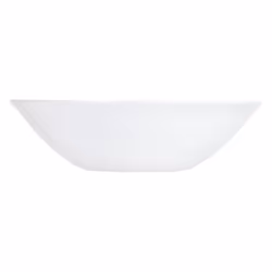 Luminarc Opal Glass White Dinner Set Tableware Collection Dinnerware Kitchen - Six Bowls