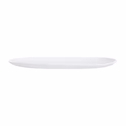 Luminarc Opal Glass White Dinner Set Tableware Collection Dinnerware Kitchen - Two Serving Plates