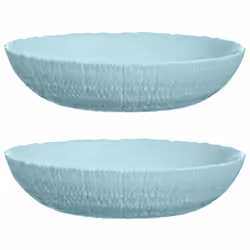 Luminarc Tempered Opal Glass 14cm Turquoise Serving Salad Bowl Dinnerware Home - 2