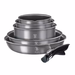 Berlinger Haus 12Pc Cookware Set Pots Pans Lids - Moonlight Edition