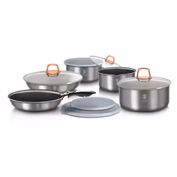 Berlinger Haus 12Pc Cookware Set Pots Pans Lids - Moonlight Edition