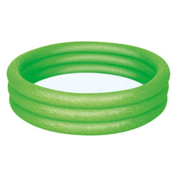 Kids Swimming Pool Water Paddling Inflatable - Green, 3 ring 183cm x H33cm