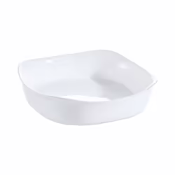 Opal Glass Oven Cooking Serving Food Dishes Baking - 2 Dishes, 20cm Square