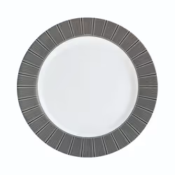Luminarc Astre 18pc Glass Dinner Set Dinnerware - Black, 6 Dessert Plates
