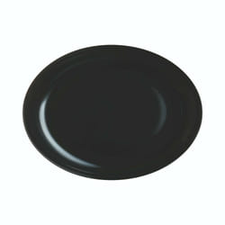 Luminarc Round 18pc Glass Dinner Set Dinnerware - Black, Oval Dish