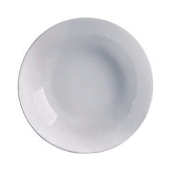 Luminarc Round 18pc Glass Dinner Set Dinnerware - Grey, 6 Soup Bowls