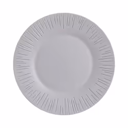Luminarc Luminis 18pc Glass Dinner Set Dinnerware - 6 Dessert Plates, Grey