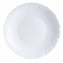 Luminarc White 18pc Opal Glass Dinner Set - 6 Soup Bowls