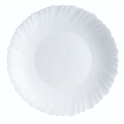 Luminarc White 18pc Opal Glass Dinner Set - 6 Soup Bowls