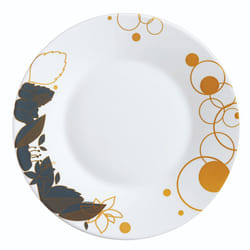 Luminarc Orme 6 Dessert Piece Opal Glass Dinner Set Modern Plates