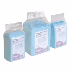 25 Pk Disposable Bed Pads - Waterproof Backing - Chair and Bed Protection SAP 7