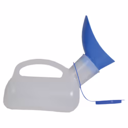 Unisex Portable Urinal - Male and Female Use - Anti-Spill Lid - 1 Litre Capacity