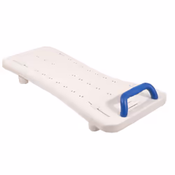Width Adjustable Plastic Bath Board - Integral Handle - Easy Drain Soap Dish