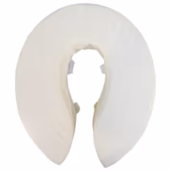 Foam Padded Raised Toilet Seat - Raised 6 Inches - Easy Install Removable Cover