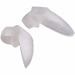 Gel Bunion Protector with Separator - Discreet Design - Hypoallergenic - Large