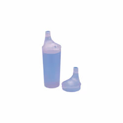 Drinking Sippy Cup - Two Spouts - Blended Foods and Liquids - Dishwashable