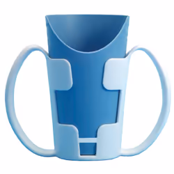 Dual Handled Cup Holder - Two Large Handles for Better Control Cup Not Included