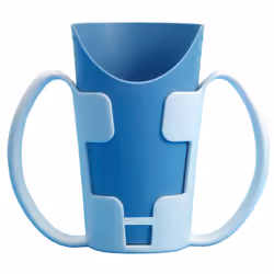 Dual Handled Cup Holder - Two Large Handles for Better Control Cup Not Included
