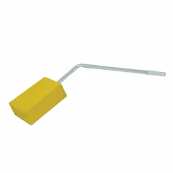 Long Handled Bath Sponge - Ergonomically Angled Extra Long Handle - Bathroom Aid