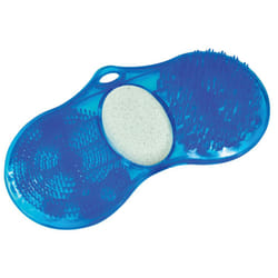 Bathroom Shower Foot Cleaner with Pumice - Anti Slip Base - Foot Toe Scrubber