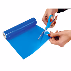 Blue Anti Slip Silicone Roll - 100 x 20cm - Cut to Size - Diswasher Safe