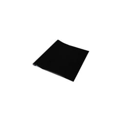 MATT BLACK sticky back plastic vinyl wrap film (2m long) - 67.5cm