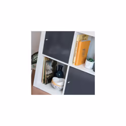 GLOSSY ANTHRACITE sticky back plastic vinyl wrap film (67.5cm x 2m)