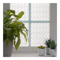 CHESTER premium static cling vinyl window privacy film (1.5m long) - 67.5cm