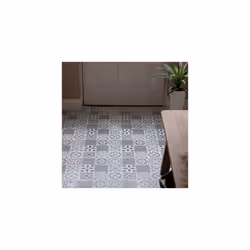 ORIENTAL TILES peel and stick vinyl floor tiles (30.48cm x 30.48cm) pack qty 11 tiles (1sqm)
