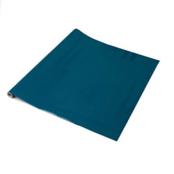 GLOSSY PETROL BLUE sticky back plastic vinyl wrap film (45cm wide) - 10m