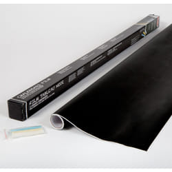 CHALKBOARD BLACK premium sticky back plastic vinyl wrap film (45cm x 2m)