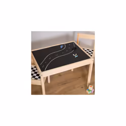 CHALKBOARD BLACK premium sticky back plastic vinyl wrap film (45cm x 2m)