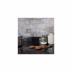 SLATE BRICKS ASMANT GREY premium 3D splashback tile wallpaper (67.5cm x 4m)