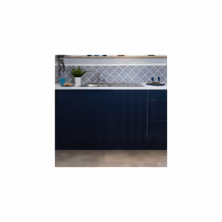 QUADRO NAVY BLUE premium sticky back plastic vinyl wrap film (67.5cm x 1.5m)