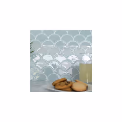 SHELL 3D epoxy tile stickers (25.4cm x 25.4cm)