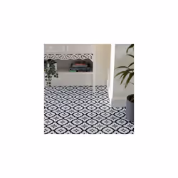 COMET peel and stick vinyl floor tiles (30.48cm x 30.48cm) pack qty 10 tiles (0.93sqm)