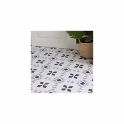 ETHNO peel and stick vinyl floor tiles (30.48cm x 30.48cm) pack qty 11 tiles (1sqm)