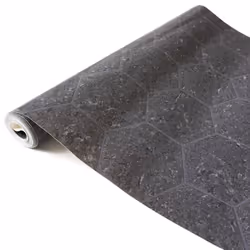 DARK HEXAGON 3D splashback tile wallpaper (67.5CM X 4M)