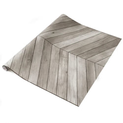 dc fix CHEVRON GREY sticky back plastic vinyl wrap film (67.5cm x 2m)