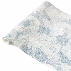 nu wallpaper GATO GARDEN BLUE peel & stick wallpaper