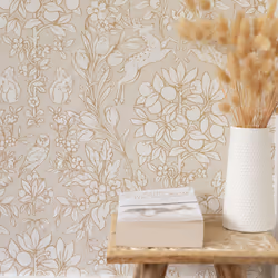 nu wallpaper ENCHANTED TAUPE peel & stick wallpaper (52.07cm x 5.49m)