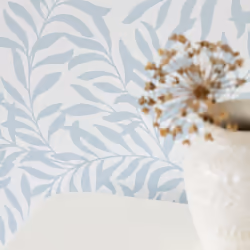 nu wallpaper WISLEY BLUE peel & stick wallpaper