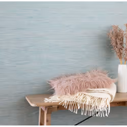 nu wallpaper TIBETAN GRASSCLOTH TEAL peel & stick wallpaper