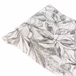 nu wallpaper CANOPY BLACK peel & stick wallpaper